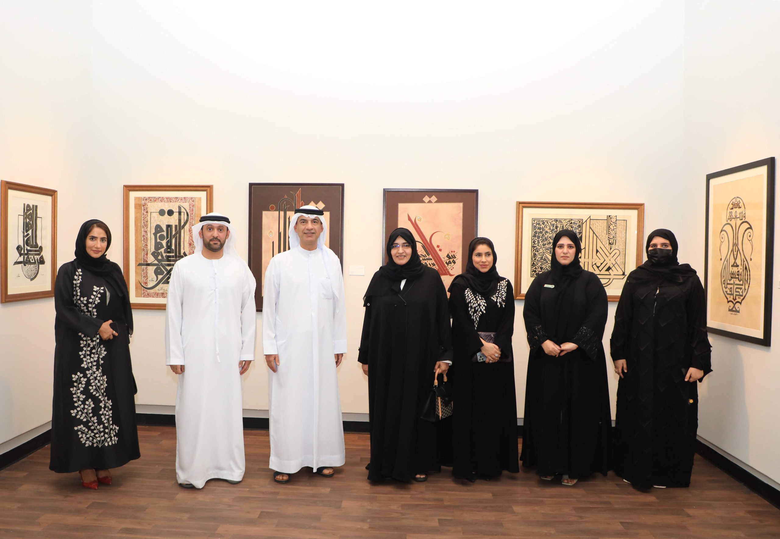 The SCFA visits the Sharjah Calligraphy Forum
